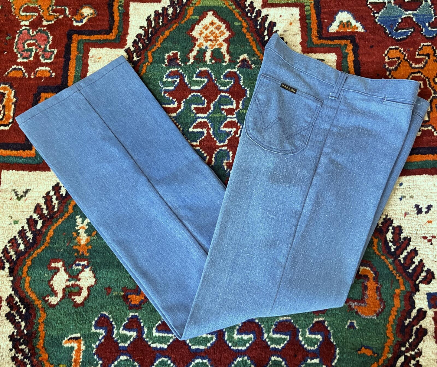 Vintage 1970s Wrangler Bluebell Bootcut Jeans W31 / L30