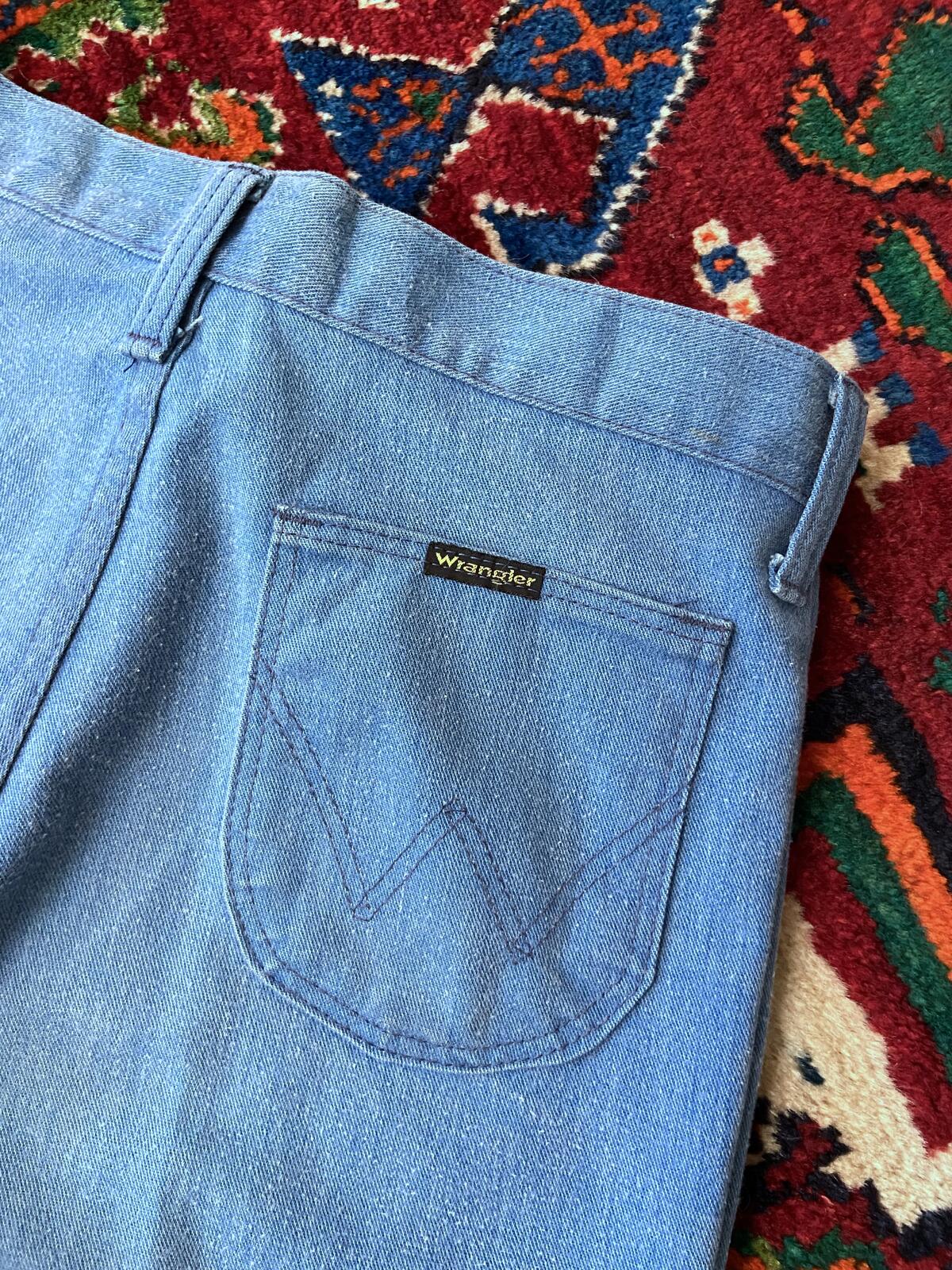 Vintage 1970s Wrangler Bluebell Bootcut Jeans W31 / L30