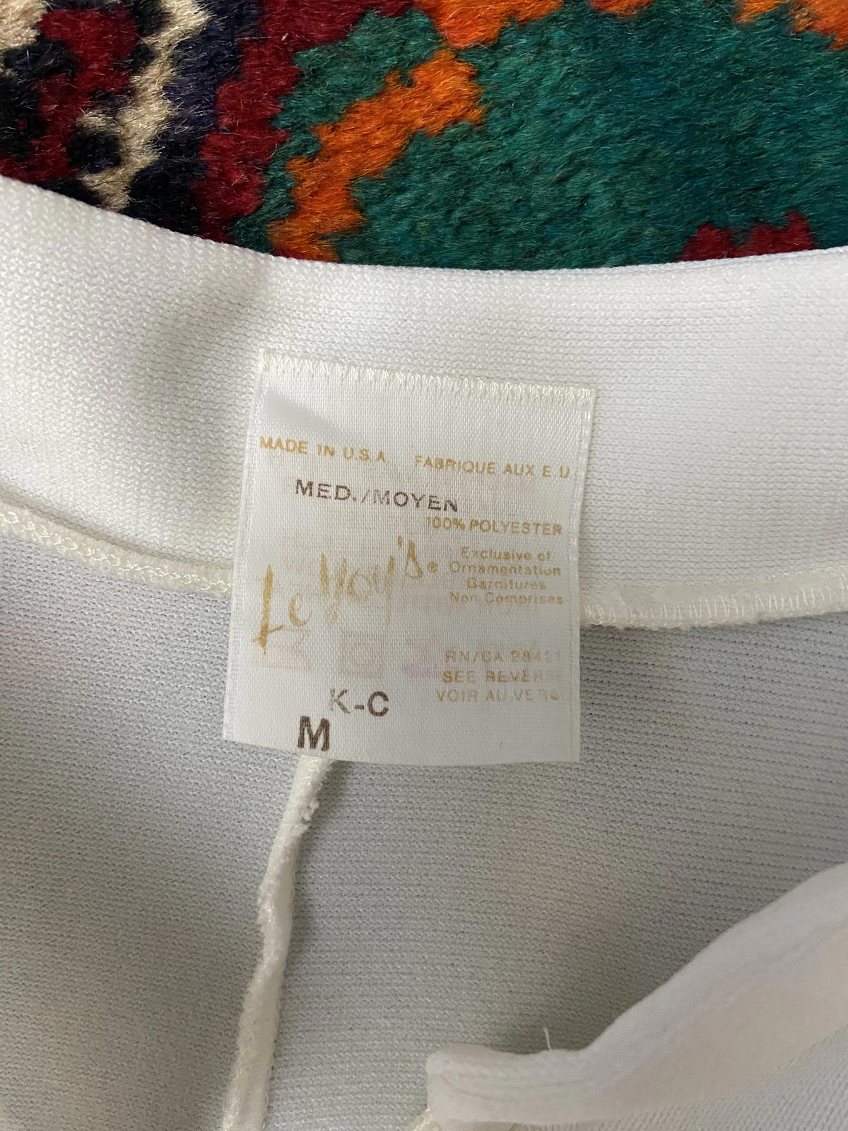 Vintage 1970s White Zip Up Maxi Dress