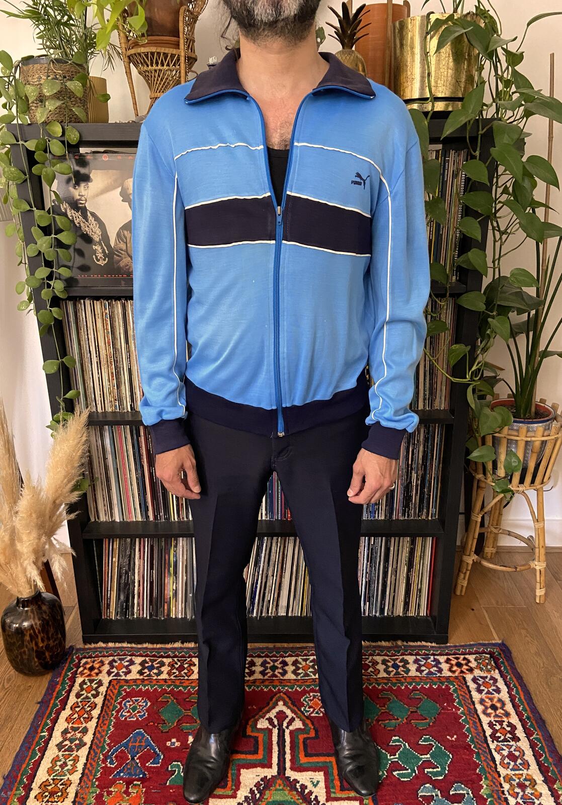 Vintage 1980s Puma Track Top