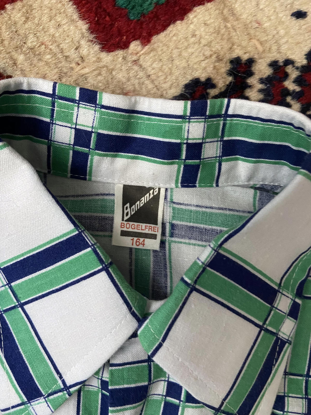 Vintage 1970s XS Dagger Collar Shirt
