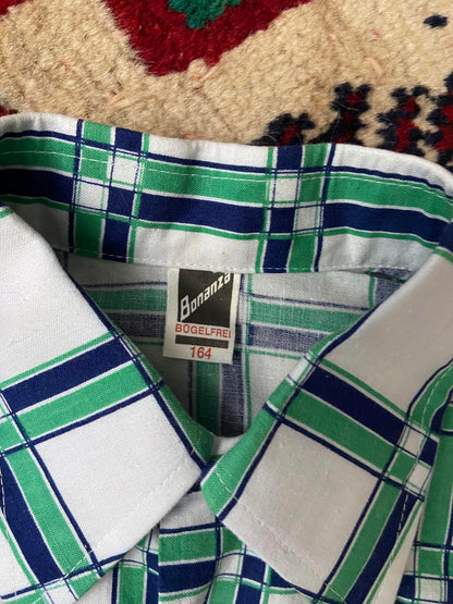Vintage 1970s XS Dagger Collar Shirt