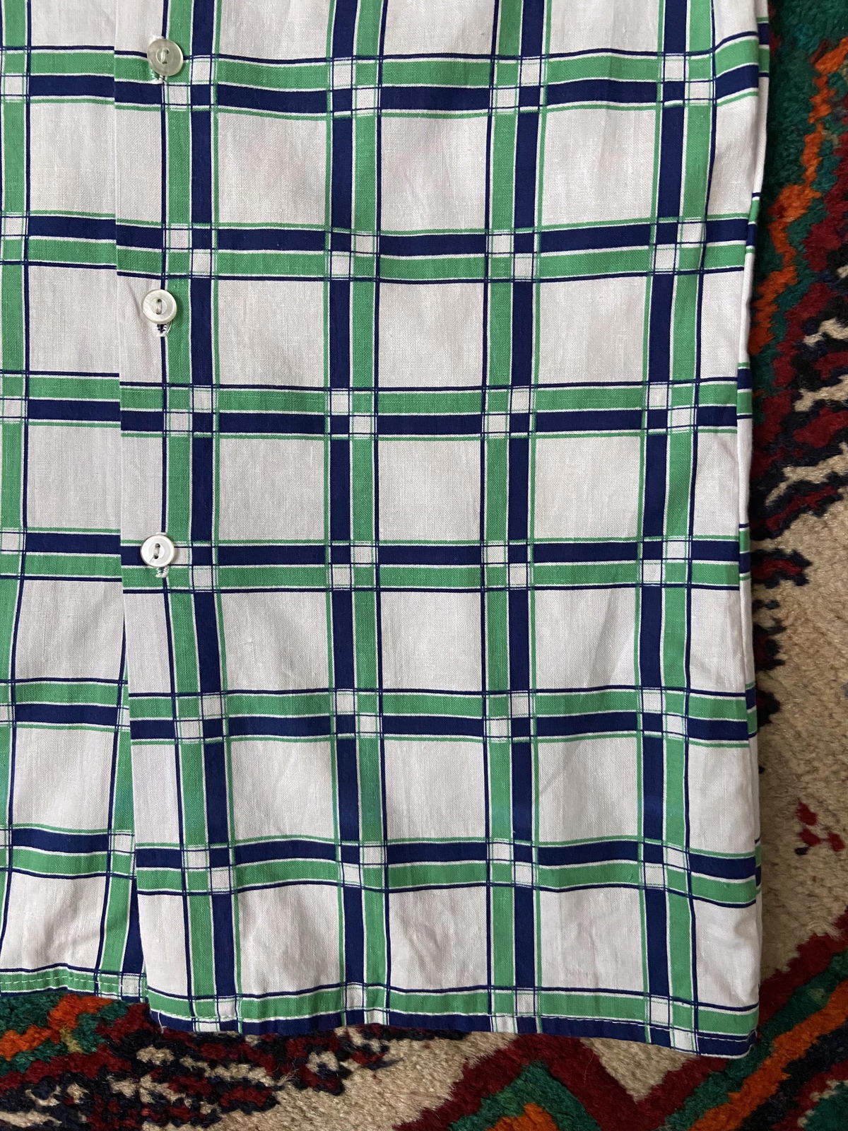 Vintage 1970s XS Dagger Collar Shirt