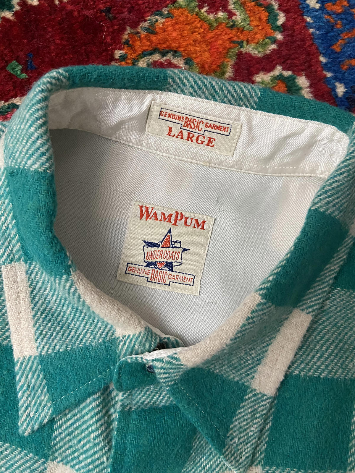 Vintage 90s Western Fleece Shirt