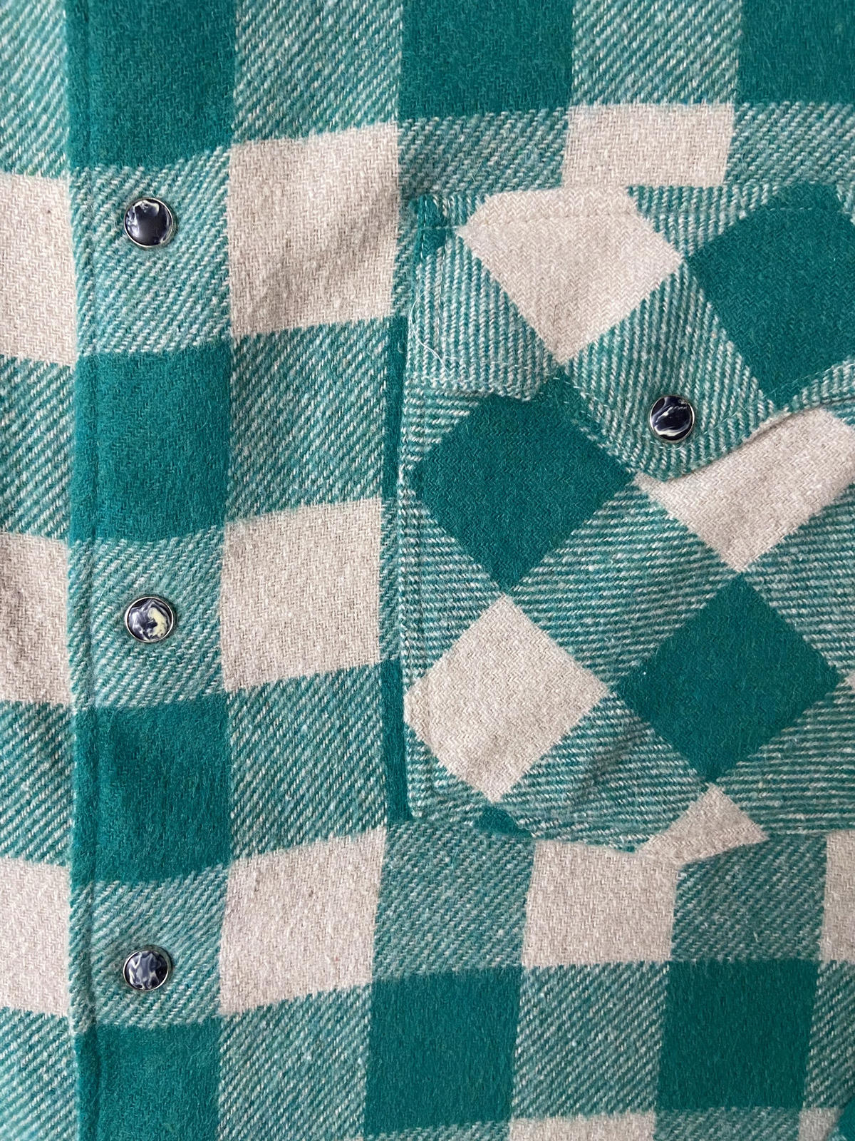 Vintage 90s Western Fleece Shirt