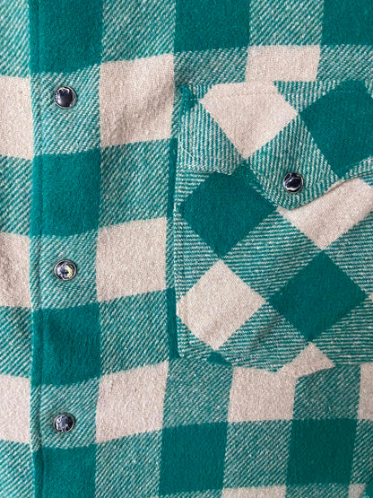 Vintage 90s Western Fleece Shirt