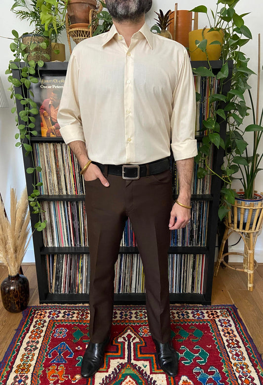 Vintage 1970s St Michael Dress Shirt