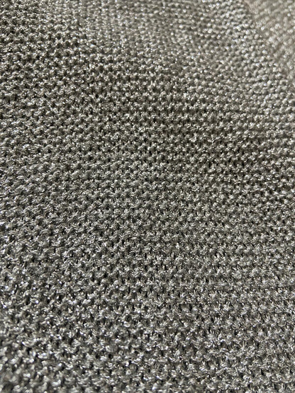 Vintage 1970s Black Silver Disco Jumper