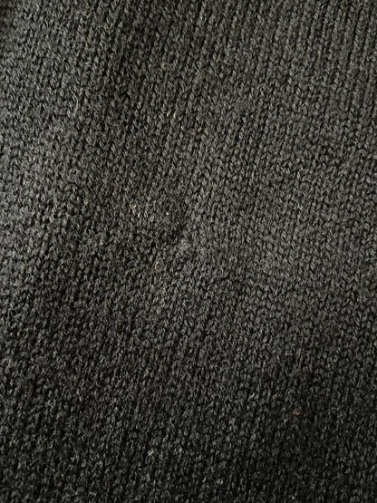 Vintage 1970s Black Silver Disco Jumper