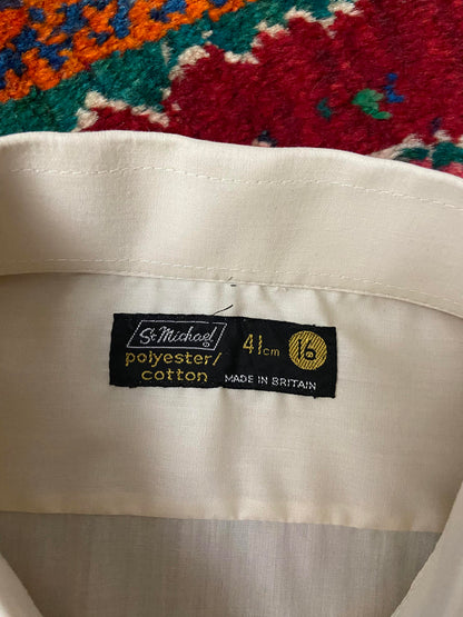 Vintage 1970s St Michael Dress Shirt