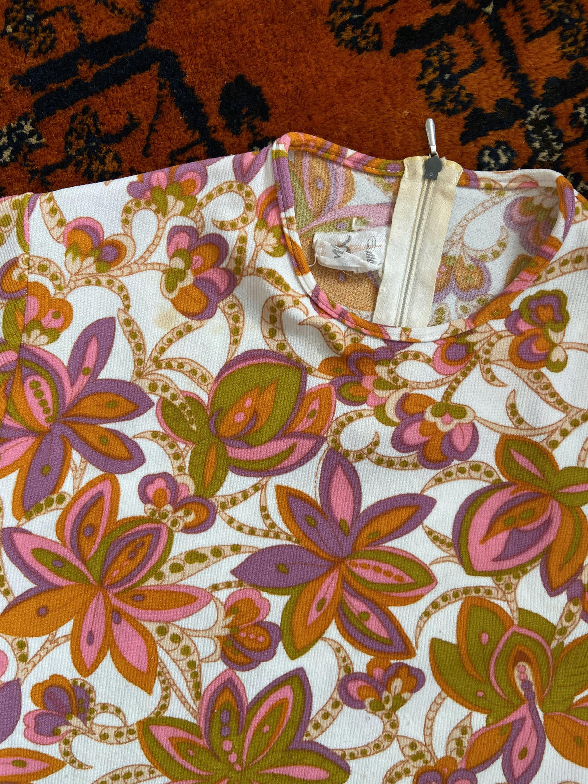 Vintage 1960s Psychedelic Top