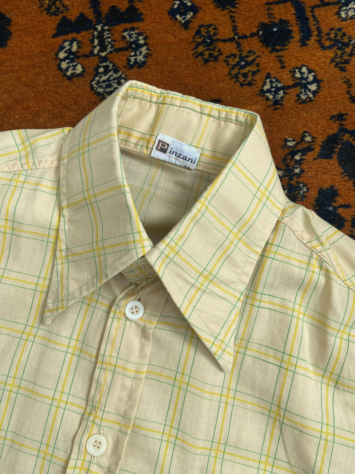 Vintage 1970s XS Short Sleeved Shirt