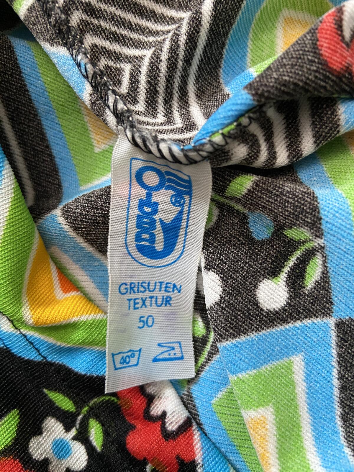 Vintage 1970s Retro Patterned Swim Shorts