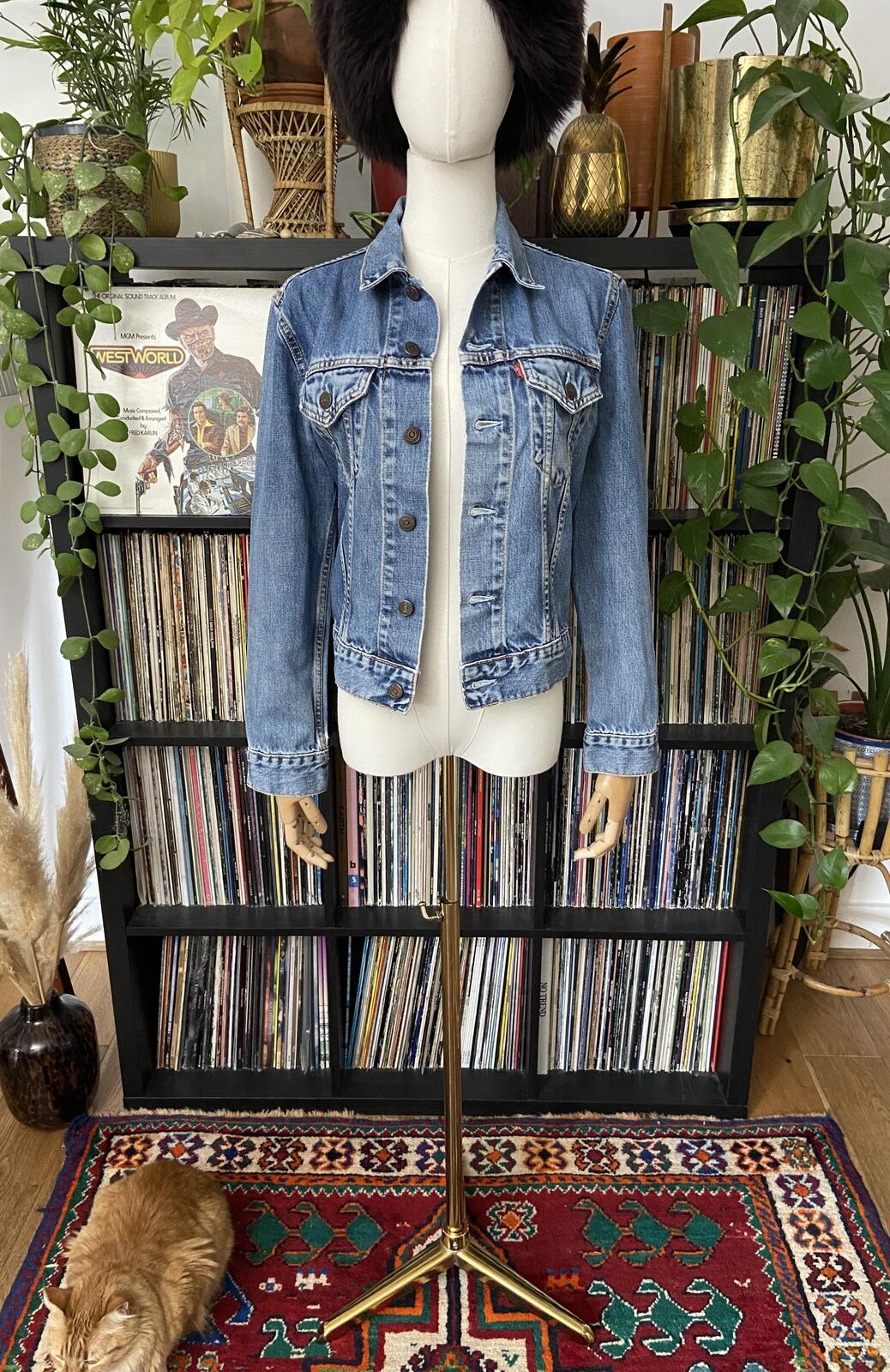 Vintage 90's Blue Levis Denim Jacket
