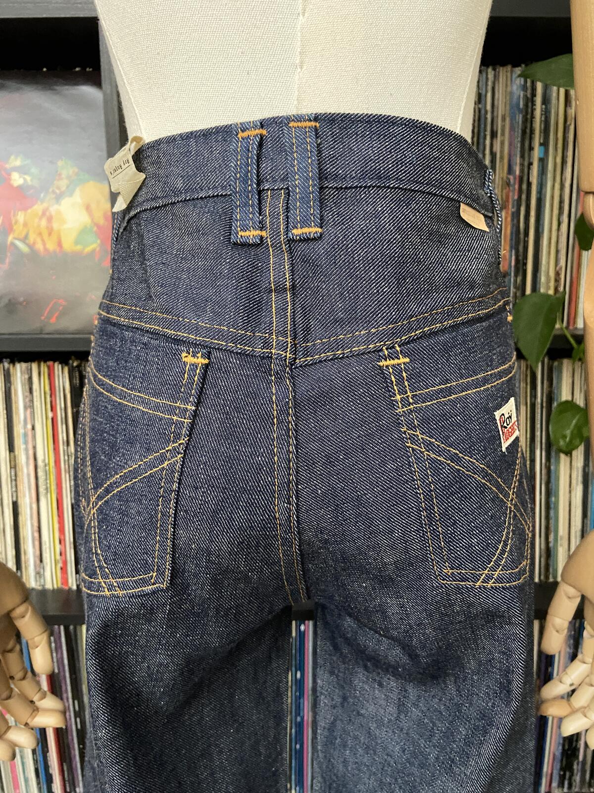 Vintage 1970s Roy Rogers Deadstock Bell Bottom Jeans W26