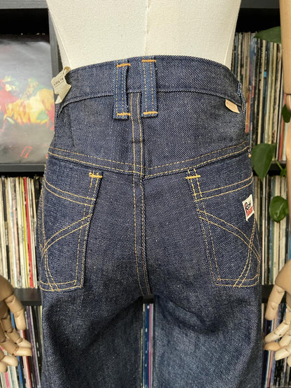 Vintage 1970s Roy Rogers Deadstock Bell Bottom Jeans W26