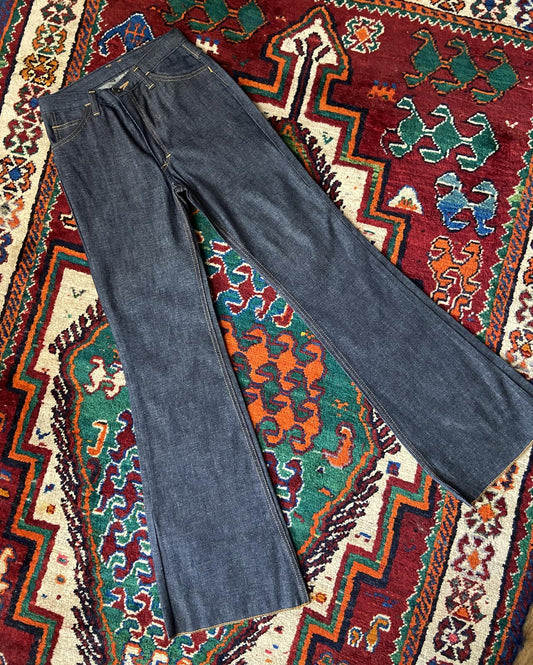 Vintage 1970s Roy Rogers Deadstock Bell Bottom Jeans W26
