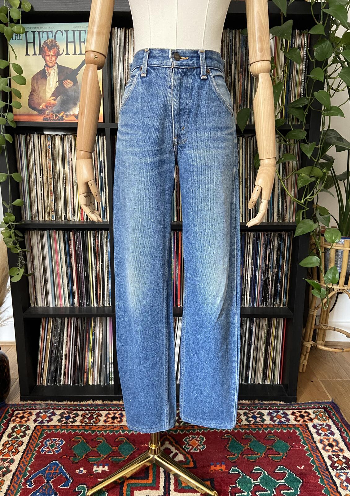 Vintage 1980's Levi's 615 Orange Tab Jeans W27