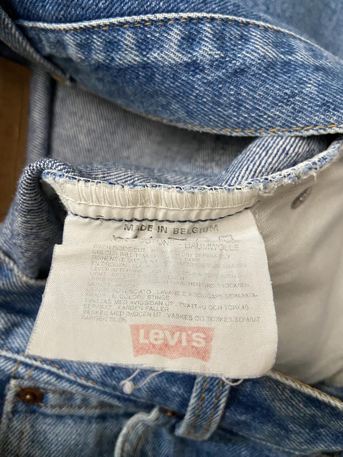 Vintage 1980's Levi's 615 Orange Tab Jeans W27