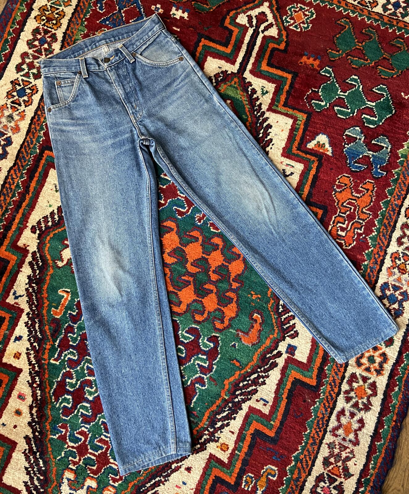Vintage 1980's Levi's 615 Orange Tab Jeans W27