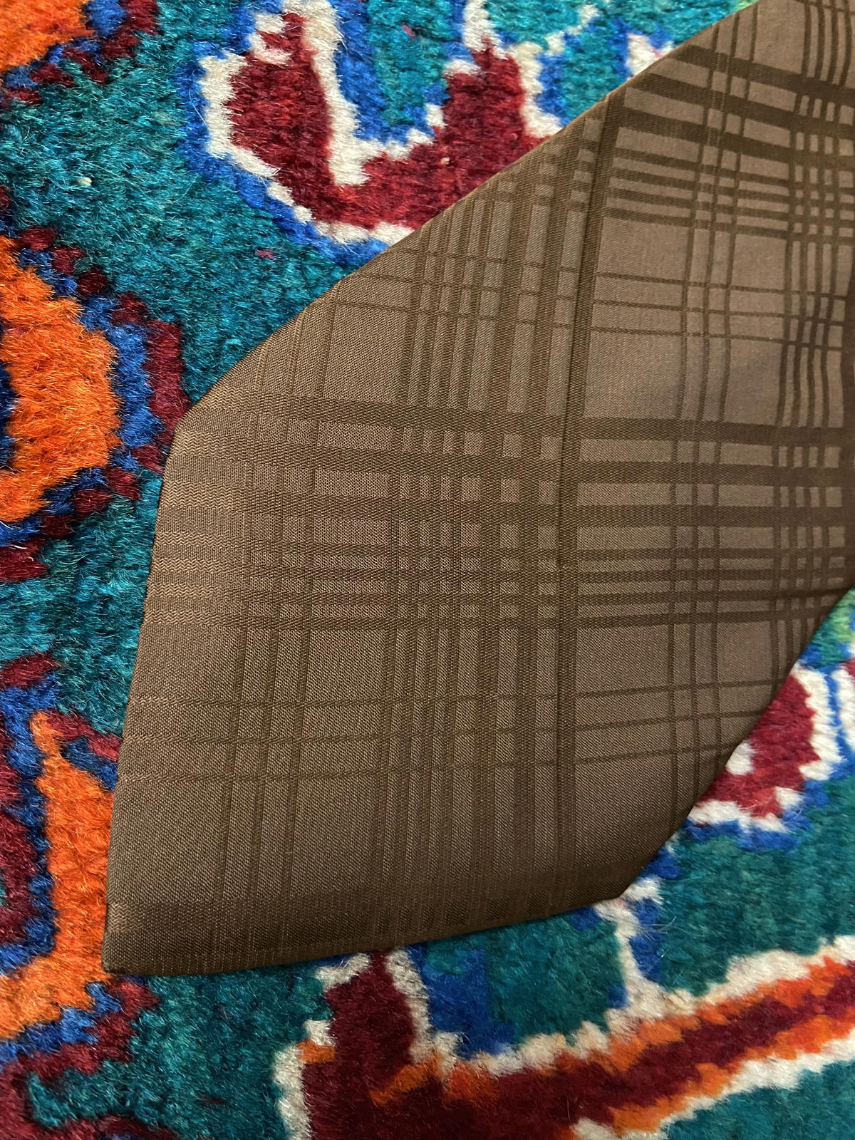 Vintage 1970s Pierre Cardin Silk Kipper Tie