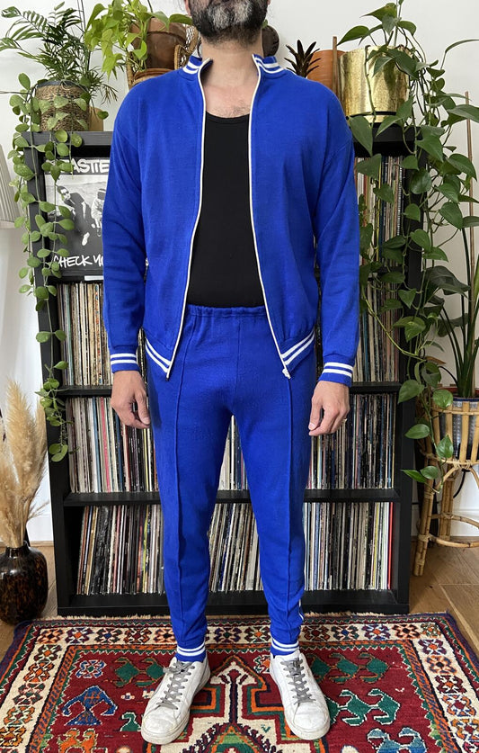 Vintage 1980s Blue Tracksuit