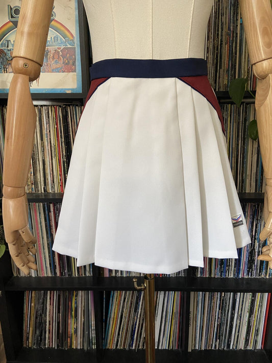 Vintage 1970s White Trigema Tennis Skirt