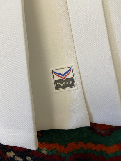 Vintage 1970s White Trigema Tennis Skirt