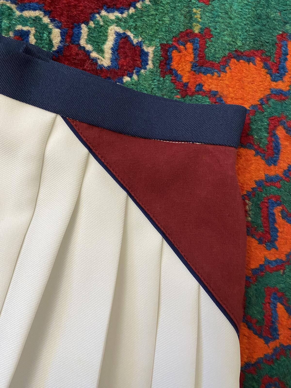 Vintage 1970s White Trigema Tennis Skirt