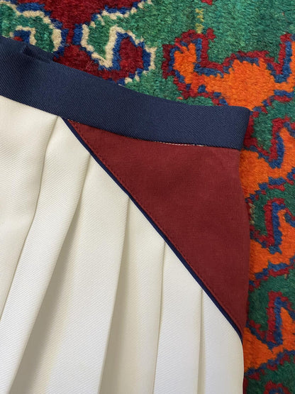 Vintage 1970s White Trigema Tennis Skirt