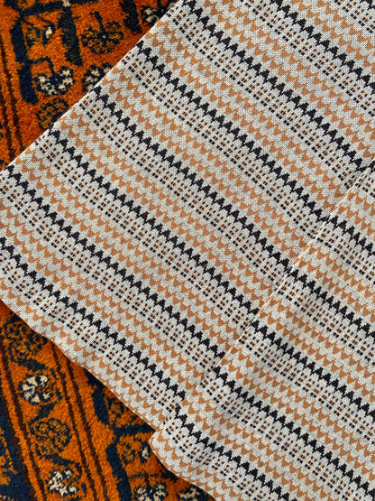 Vintage 1970s Beige Knit Dress