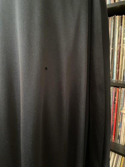 Vintage 1970s Does 1930s Black Maxi Dress
