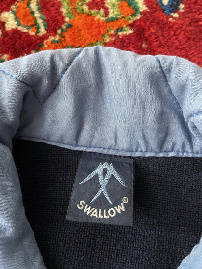 Vintage 1980s Blue & Navy Sports Jacket