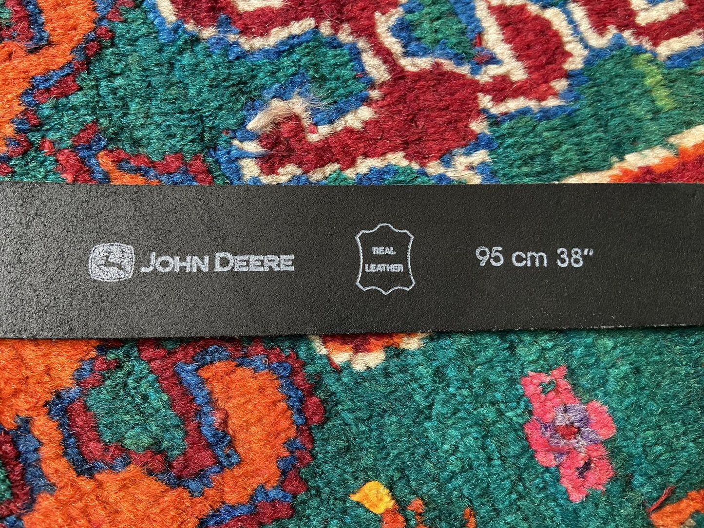 Vintage John Deere Chunky Buckle Belt