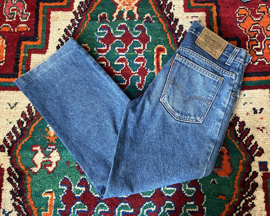 Vintage 1980s Levi's 630 Orange Tab Jeans W29 / L25.5