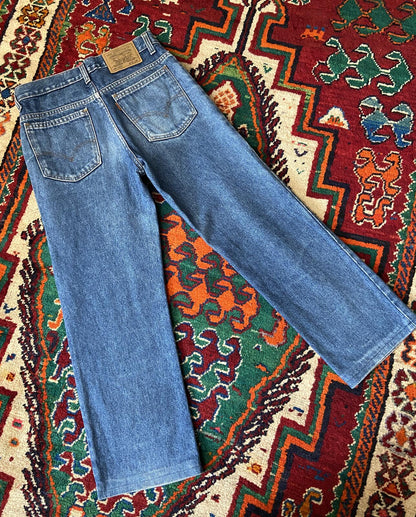 Vintage 1980s Levi's 630 Orange Tab Jeans W29 / L25.5