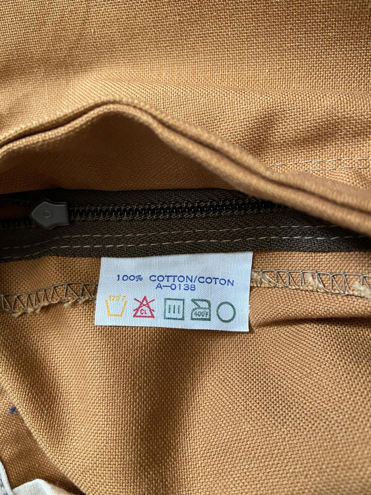 Vintage 1970s Tan Flared Trousers W36 / L33
