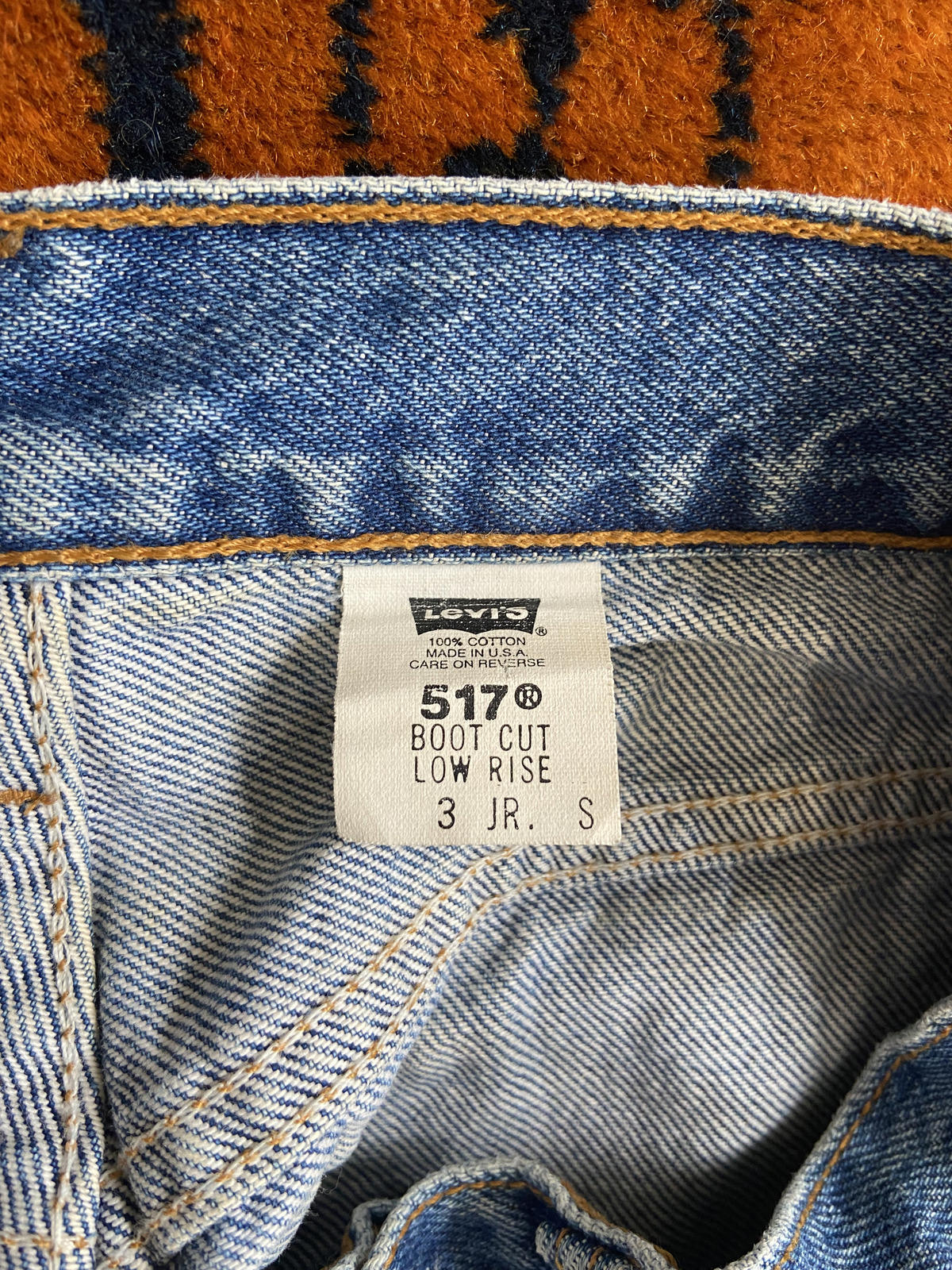 Vintage Levis 517 Denim Shorts W28