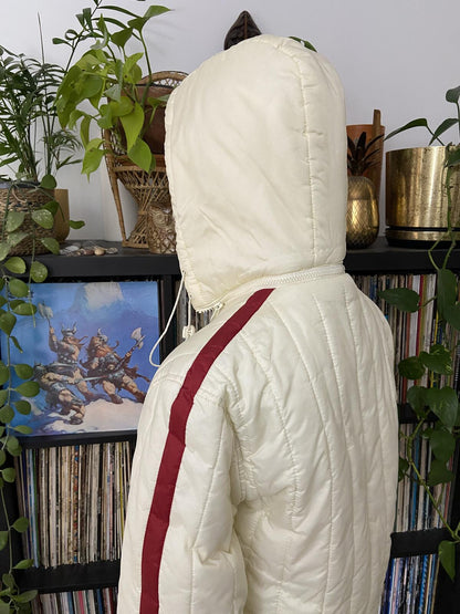 Vintage 90s Fishbone Cream Sports Jacket