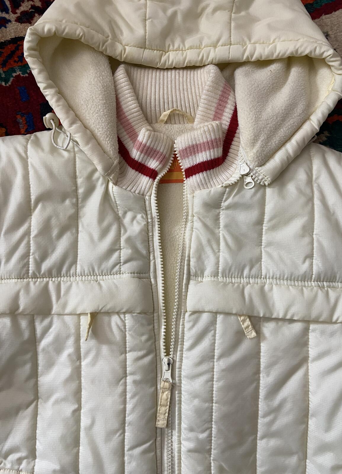 Vintage 90s Fishbone Cream Sports Jacket