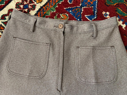 Vintage 1970s St Michael Wide Leg Trousers W31