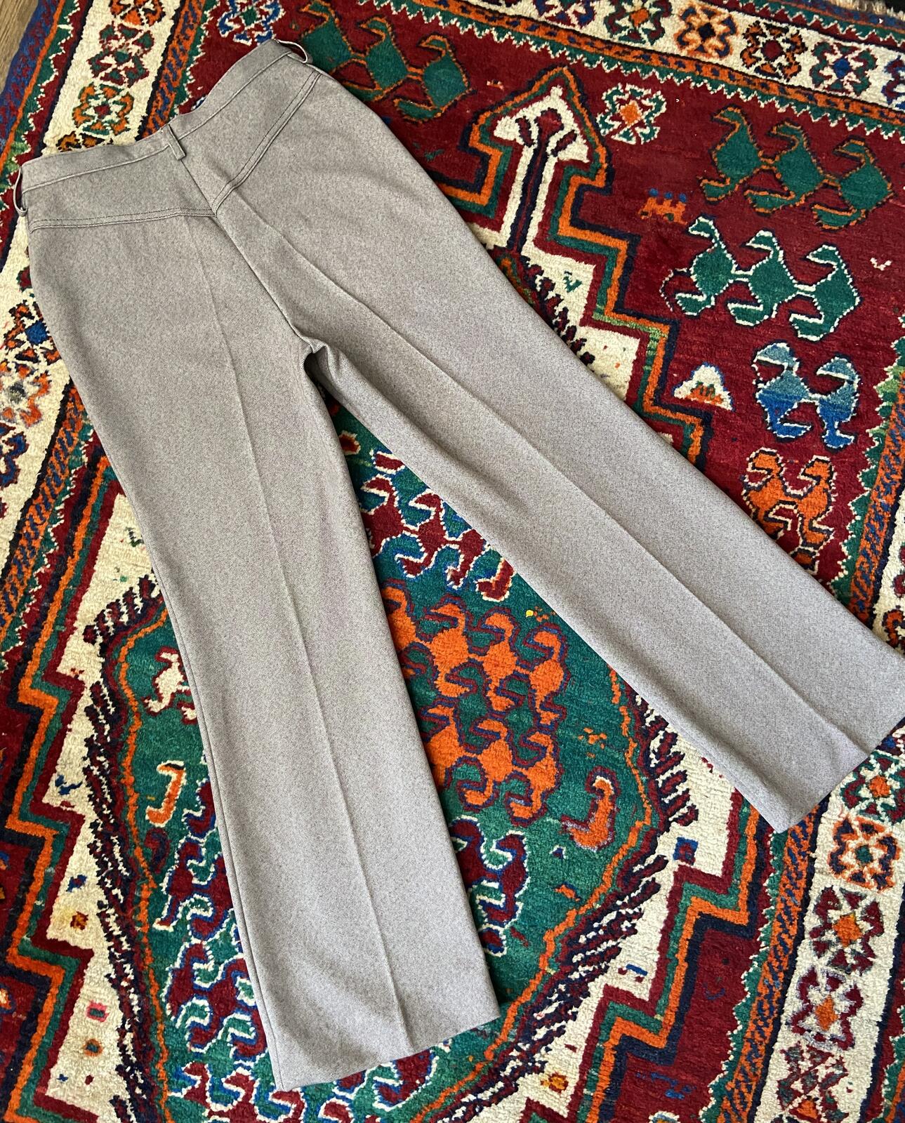 Vintage 1970s St Michael Wide Leg Trousers W31
