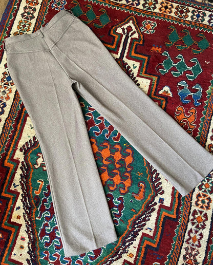 Vintage 1970s St Michael Wide Leg Trousers W31