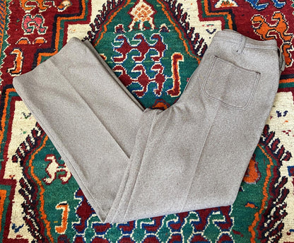 Vintage 1970s St Michael Wide Leg Trousers W31