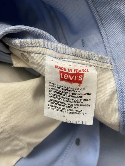 Vintage 1980s Pale Blue 401 Levi's Jeans W30