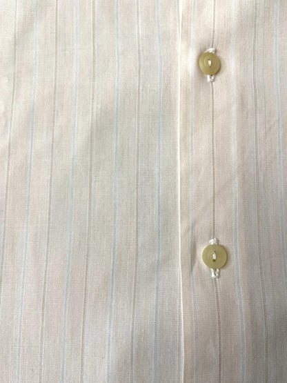 Vintage 1970s Cream Dagger Collar Shirt