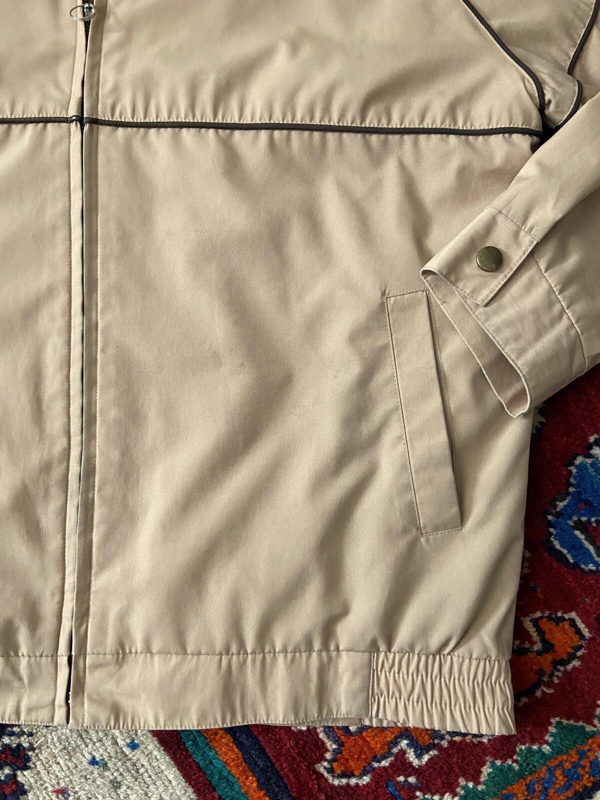 Vintage 1970s Beige Sports Jacket