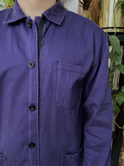 Vintage French Worker Chore Jacket