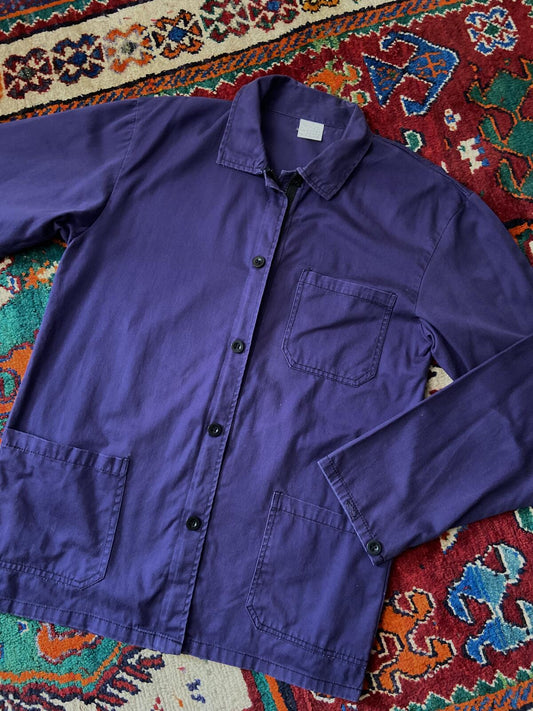 Vintage French Worker Chore Jacket