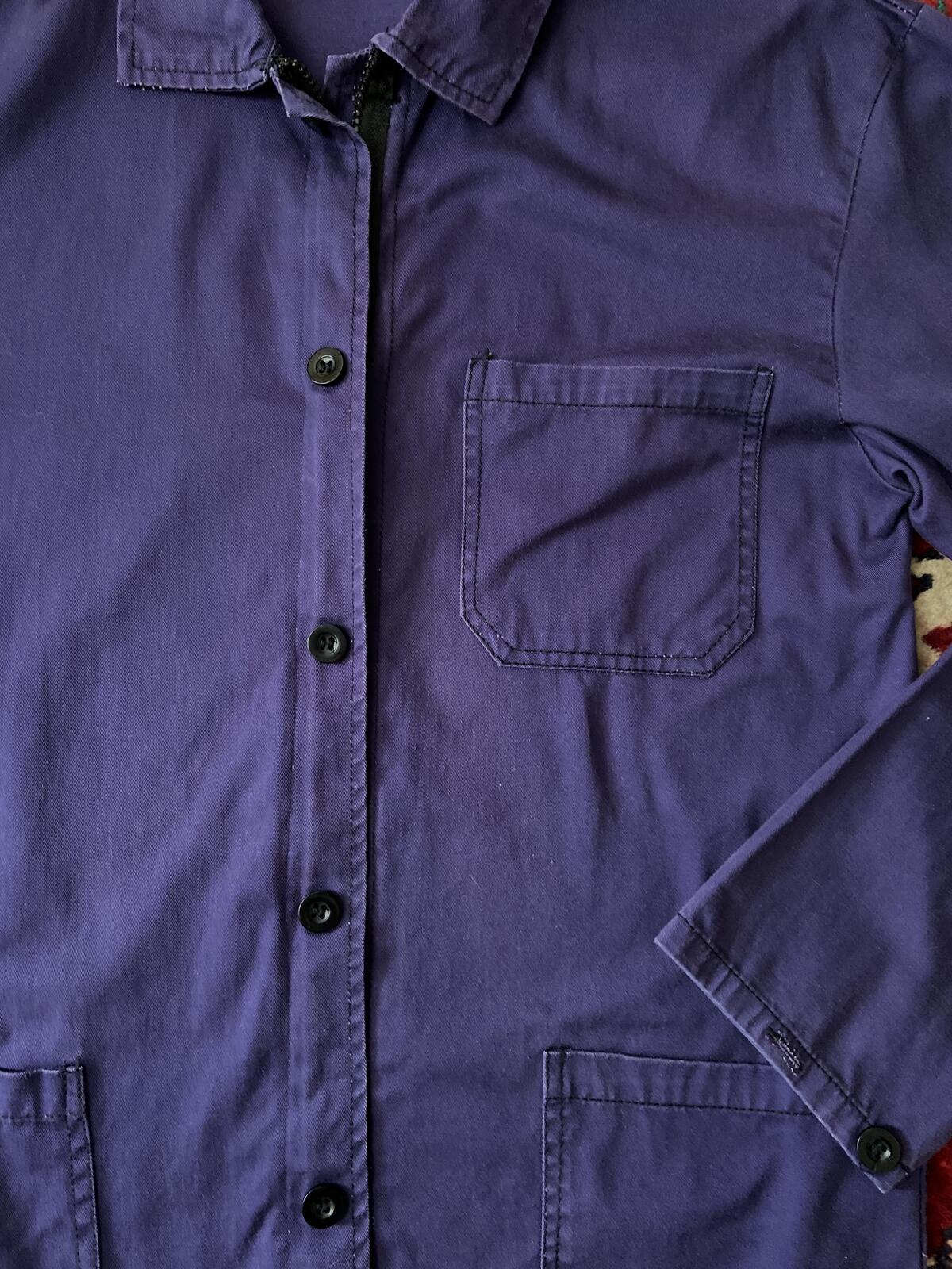 Vintage French Worker Chore Jacket